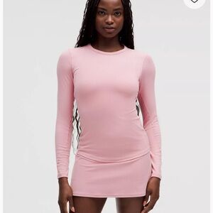 Hold tight long sleeve in pink tide